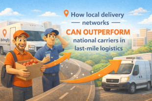 How local delivery networks can outperform national carriers in last-mile logistics